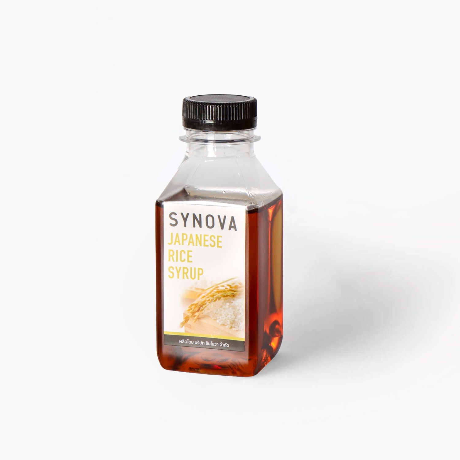 น้ำเชื่อม : SYNOVA ไซรัปกลิ่นข้าวคั่วญี่ปุ่น (ขนาดทดลอง)